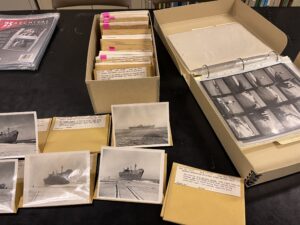 Organizing hundreds of archival shipwreck photos